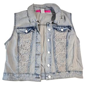 Tinseltown Light Blue Denim Jacket
